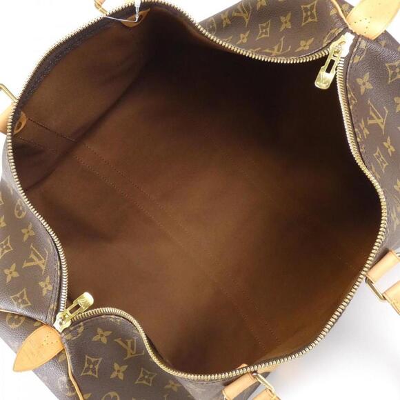 LOUIS VUITTON Authentic Brown Monogram Keepall 50 Boston Bag - Picture 10 of 10